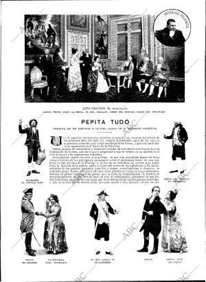 BLANCO Y NEGRO MADRID 23-02-1901 página 22