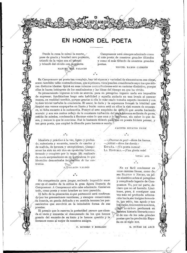 BLANCO Y NEGRO MADRID 23-02-1901 página 5