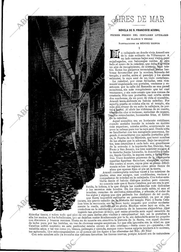 BLANCO Y NEGRO MADRID 23-02-1901 página 9