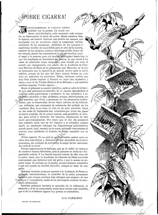 BLANCO Y NEGRO MADRID 02-03-1901 página 19