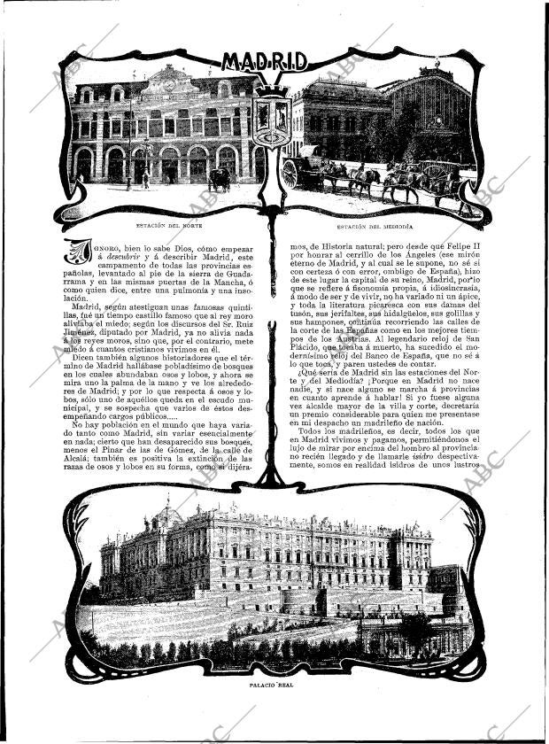 BLANCO Y NEGRO MADRID 18-05-1901 página 2