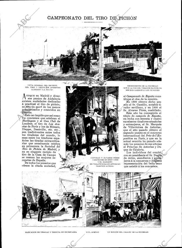 BLANCO Y NEGRO MADRID 01-06-1901 página 14