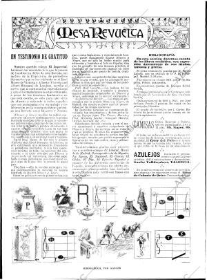 BLANCO Y NEGRO MADRID 01-06-1901 página 20