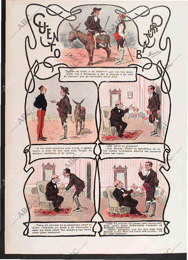 BLANCO Y NEGRO MADRID 20-07-1901 página 16