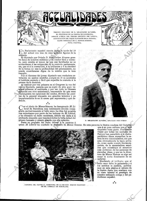 BLANCO Y NEGRO MADRID 20-07-1901 página 17