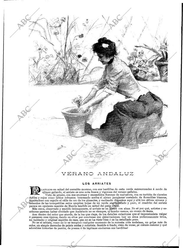 BLANCO Y NEGRO MADRID 20-07-1901 página 2