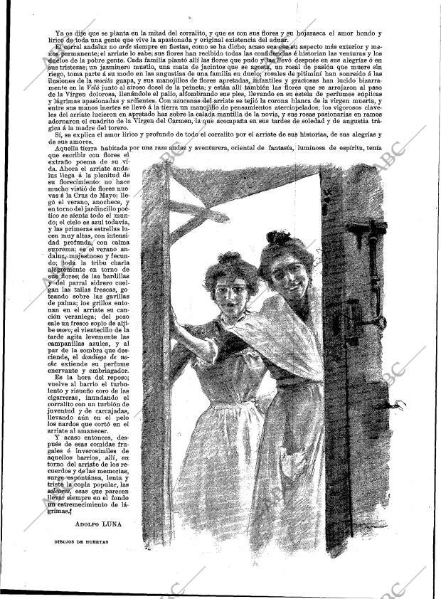 BLANCO Y NEGRO MADRID 20-07-1901 página 3