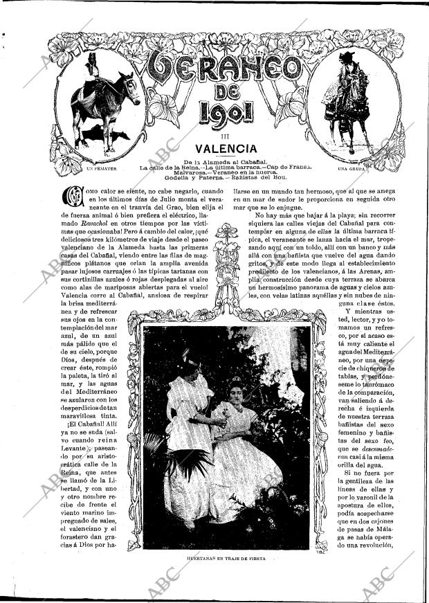 BLANCO Y NEGRO MADRID 27-07-1901 página 9
