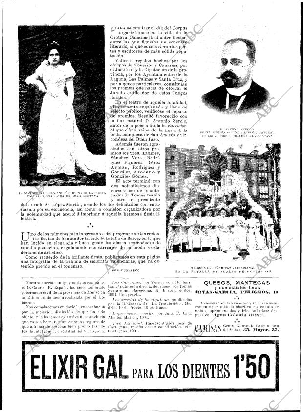 BLANCO Y NEGRO MADRID 17-08-1901 página 20