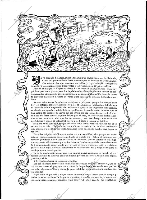 BLANCO Y NEGRO MADRID 17-08-1901 página 6