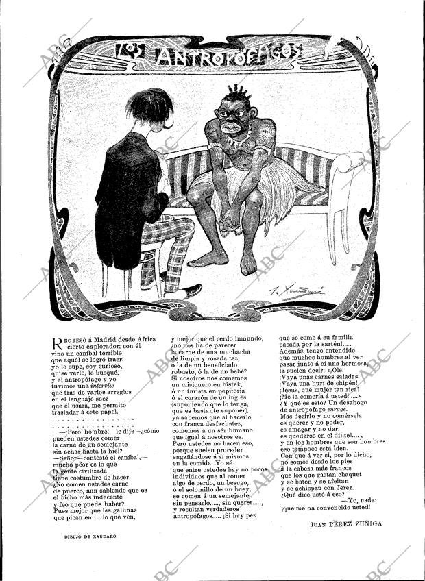 BLANCO Y NEGRO MADRID 21-09-1901 página 14