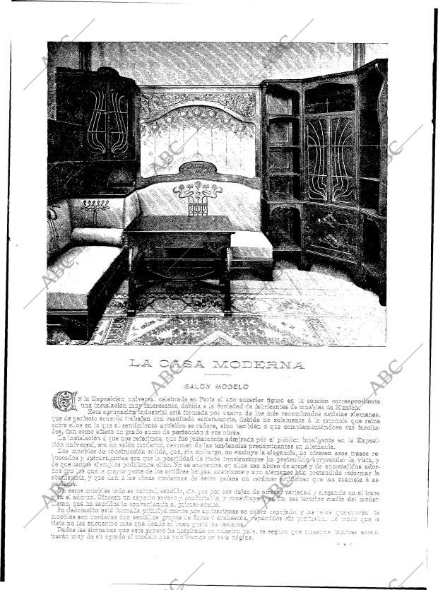 BLANCO Y NEGRO MADRID 05-10-1901 página 16