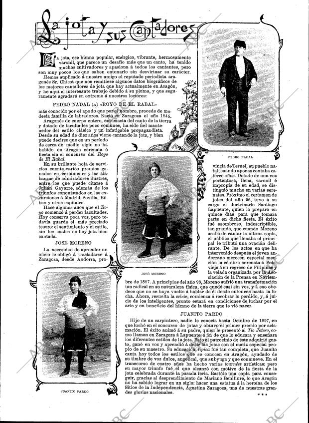 BLANCO Y NEGRO MADRID 12-10-1901 página 15
