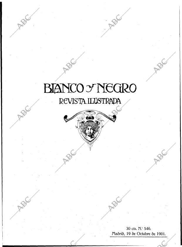 BLANCO Y NEGRO MADRID 19-10-1901 página 1