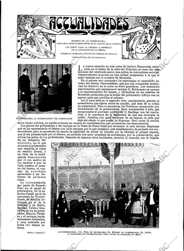 BLANCO Y NEGRO MADRID 19-10-1901 página 17