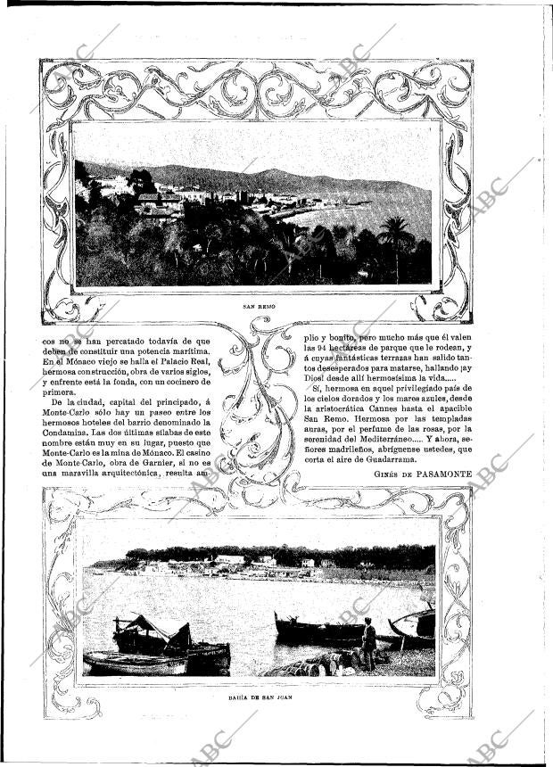 BLANCO Y NEGRO MADRID 16-11-1901 página 12