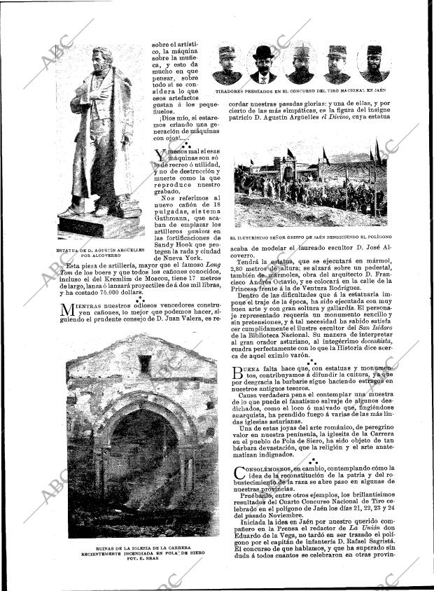 BLANCO Y NEGRO MADRID 07-12-1901 página 18