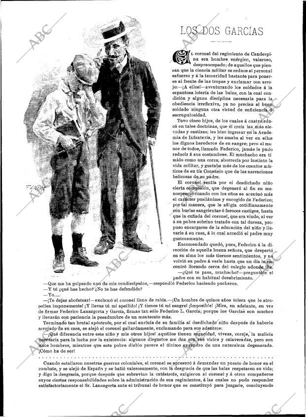 BLANCO Y NEGRO MADRID 14-12-1901 página 14