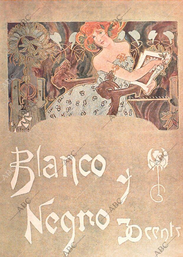 BLANCO Y NEGRO MADRID 25-01-1902 página 1