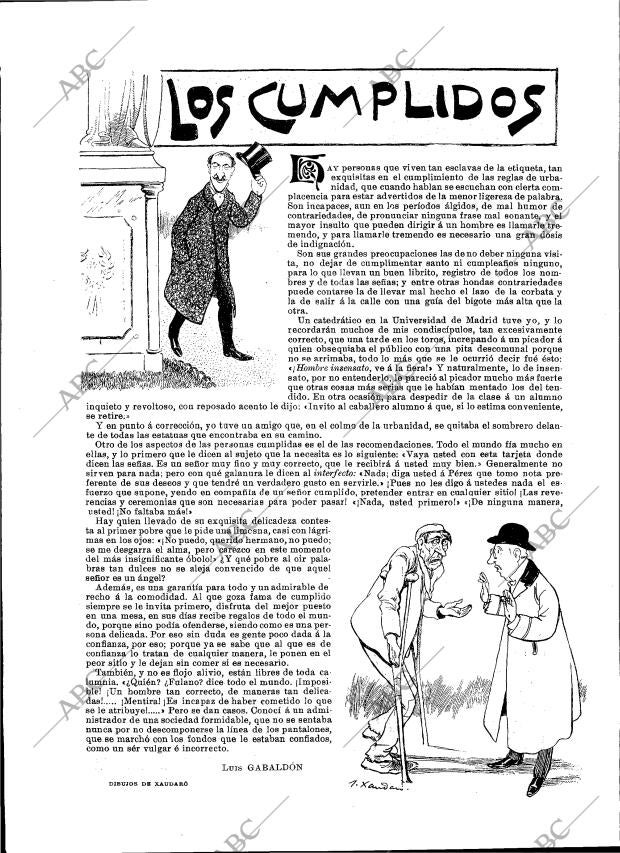 BLANCO Y NEGRO MADRID 01-02-1902 página 14