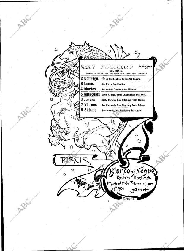 BLANCO Y NEGRO MADRID 01-02-1902 página 2