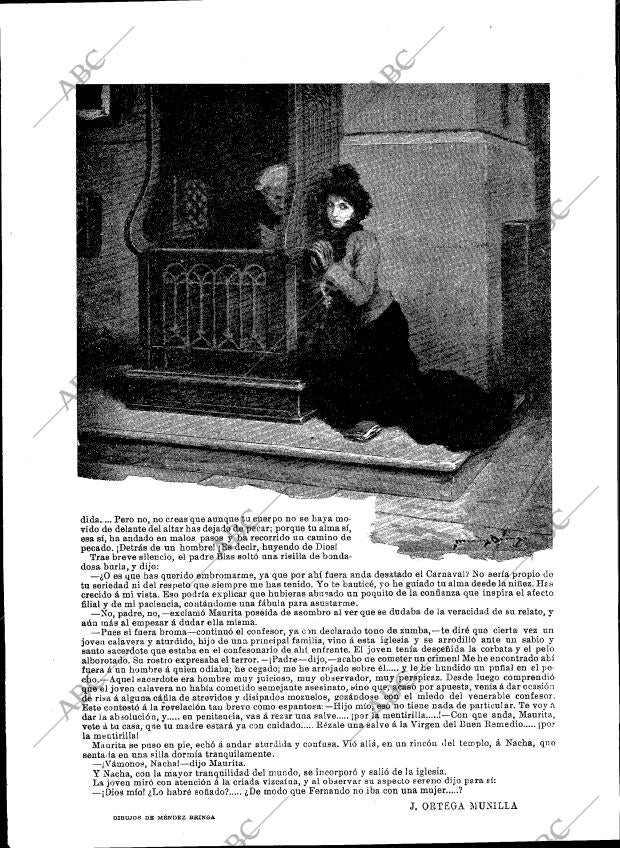 BLANCO Y NEGRO MADRID 08-02-1902 página 16