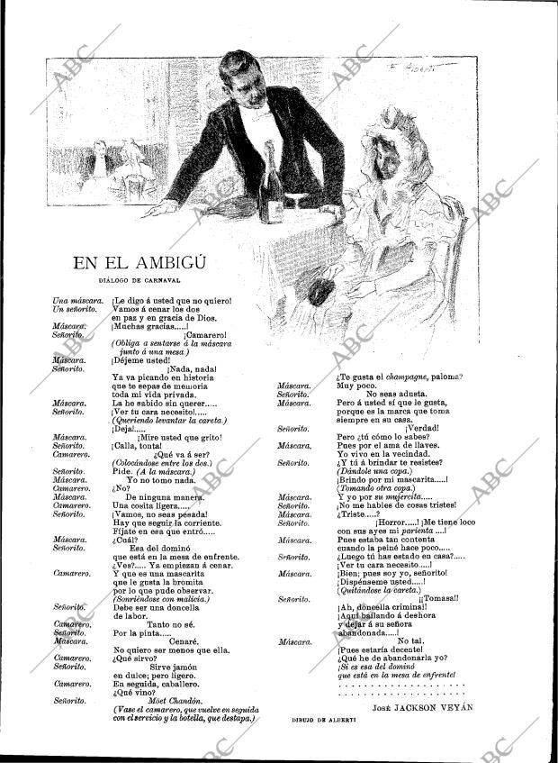 BLANCO Y NEGRO MADRID 08-02-1902 página 21