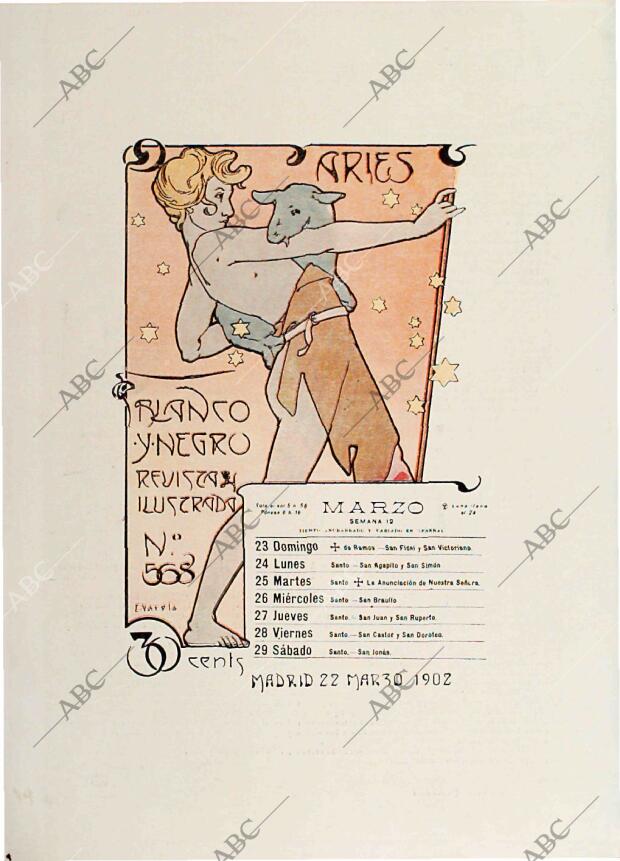 BLANCO Y NEGRO MADRID 22-03-1902 página 16