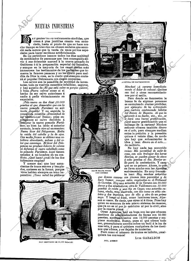 BLANCO Y NEGRO MADRID 22-03-1902 página 9