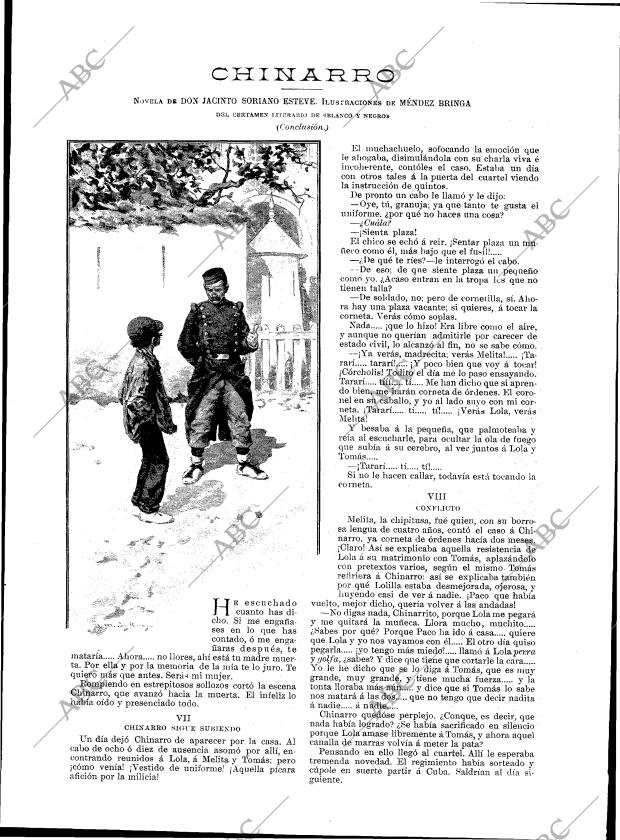 BLANCO Y NEGRO MADRID 05-04-1902 página 23