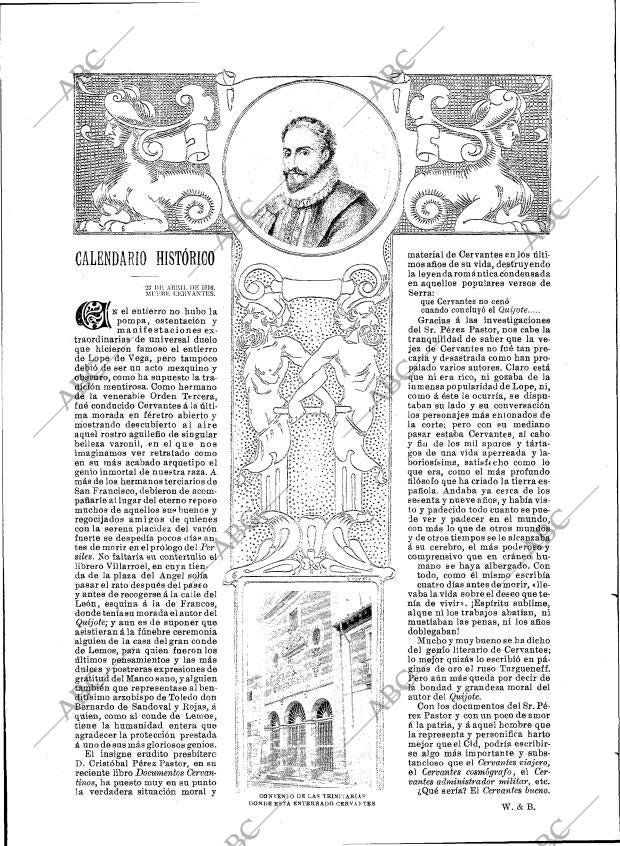BLANCO Y NEGRO MADRID 26-04-1902 página 14