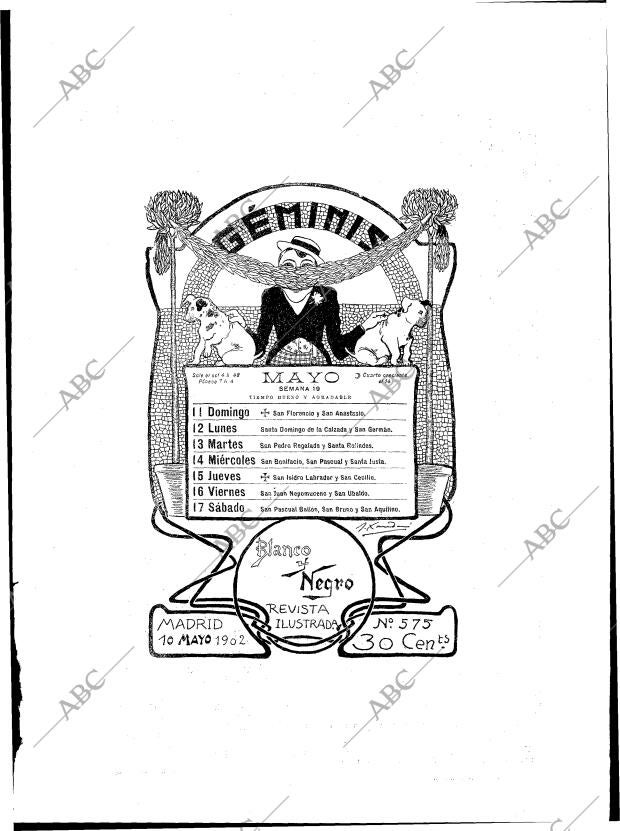 BLANCO Y NEGRO MADRID 10-05-1902 página 3