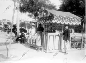 Horchatería en una de las calles de Madrid