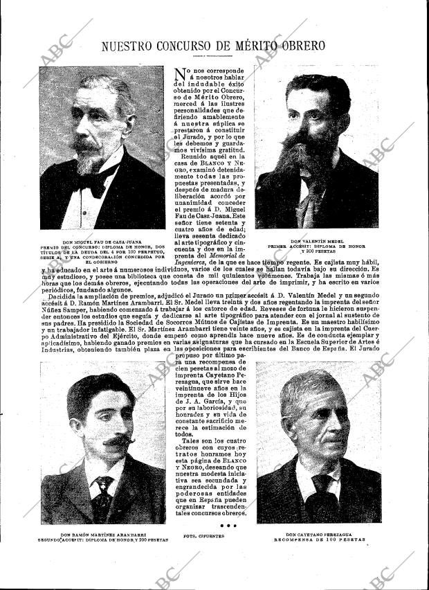 BLANCO Y NEGRO MADRID 31-05-1902 página 17