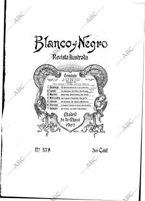 BLANCO Y NEGRO MADRID 31-05-1902 página 3