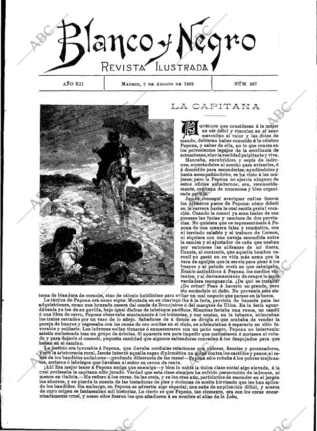 BLANCO Y NEGRO MADRID 02-08-1902 página 3
