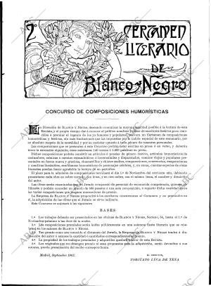 BLANCO Y NEGRO MADRID 13-09-1902 página 17