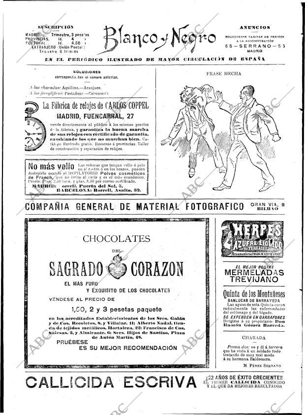 BLANCO Y NEGRO MADRID 13-09-1902 página 2