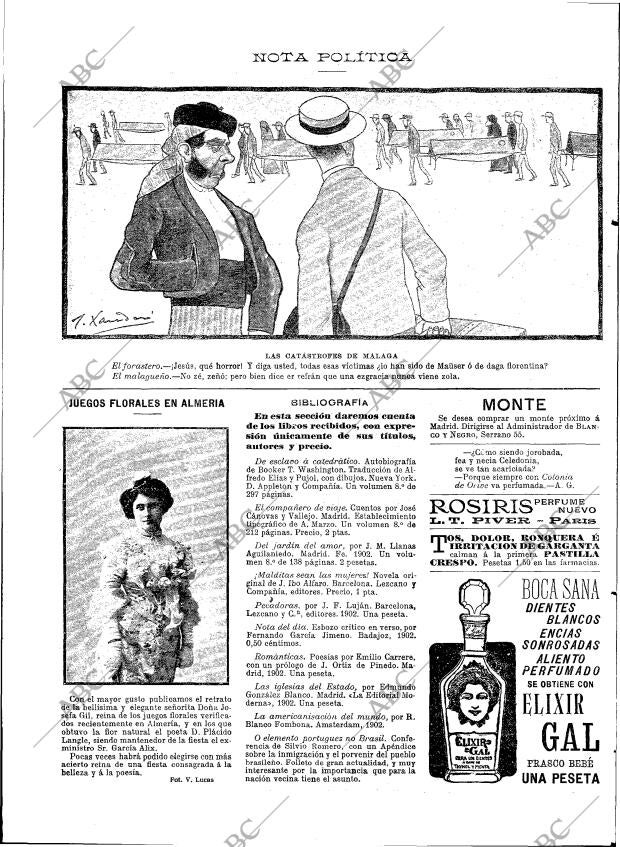 BLANCO Y NEGRO MADRID 20-09-1902 página 18