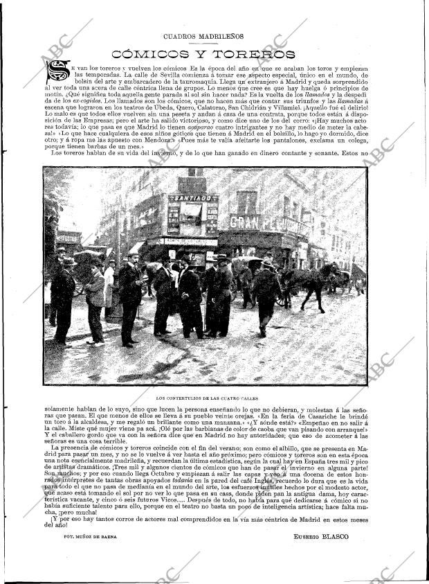 BLANCO Y NEGRO MADRID 27-09-1902 página 11