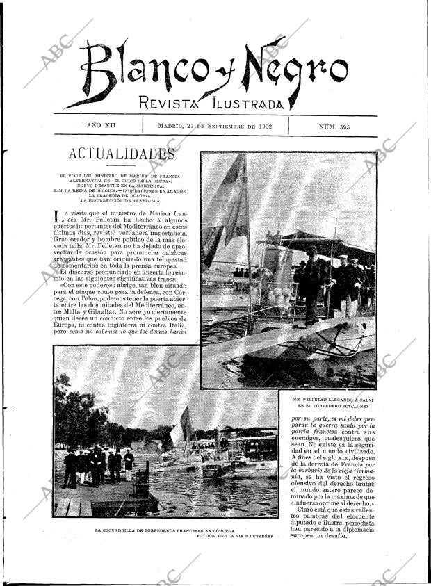 BLANCO Y NEGRO MADRID 27-09-1902 página 3