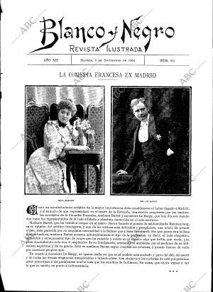 BLANCO Y NEGRO MADRID 08-11-1902 página 3
