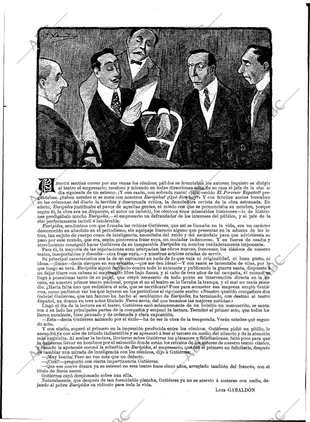 BLANCO Y NEGRO MADRID 13-12-1902 página 9