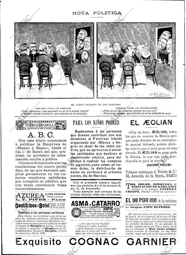 BLANCO Y NEGRO MADRID 20-12-1902 página 22