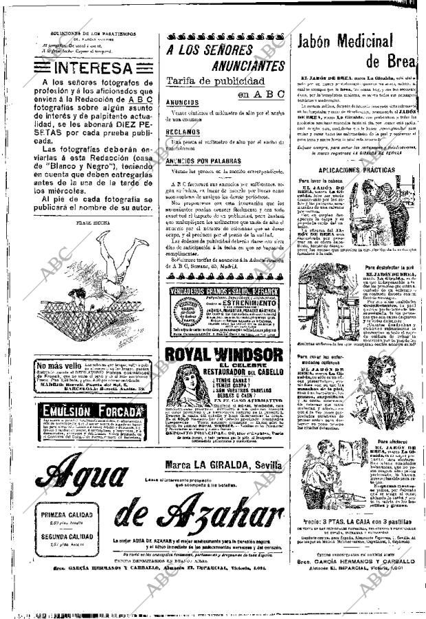 ABC MADRID 29-01-1903 página 2