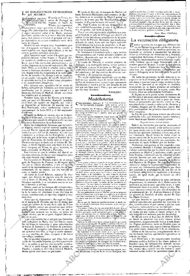 ABC MADRID 29-01-1903 página 4