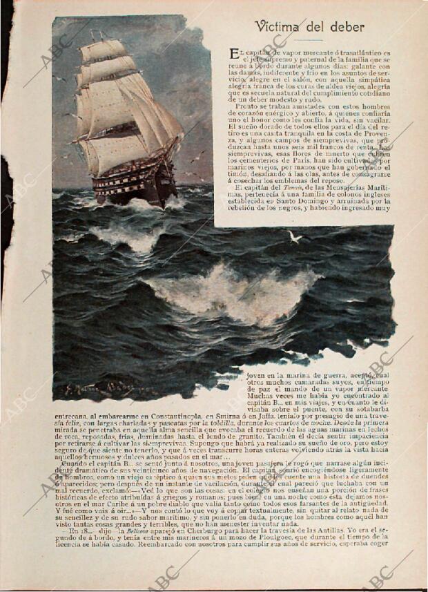 BLANCO Y NEGRO MADRID 21-03-1903 página 5