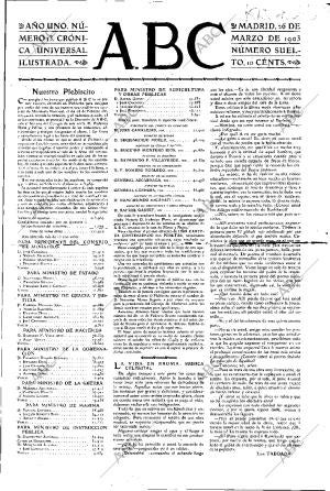ABC MADRID 26-03-1903 página 3