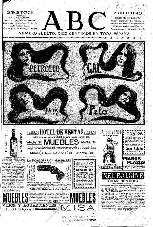 ABC MADRID 02-04-1903 página 1