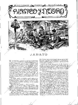 BLANCO Y NEGRO MADRID 02-05-1903 página 1